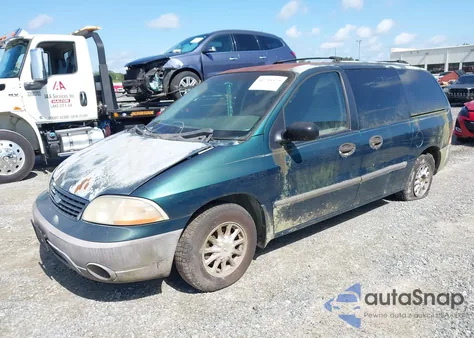 2001 Ford Windstar Lx from USA, damaged, VIN 2FMZA51411BB52528